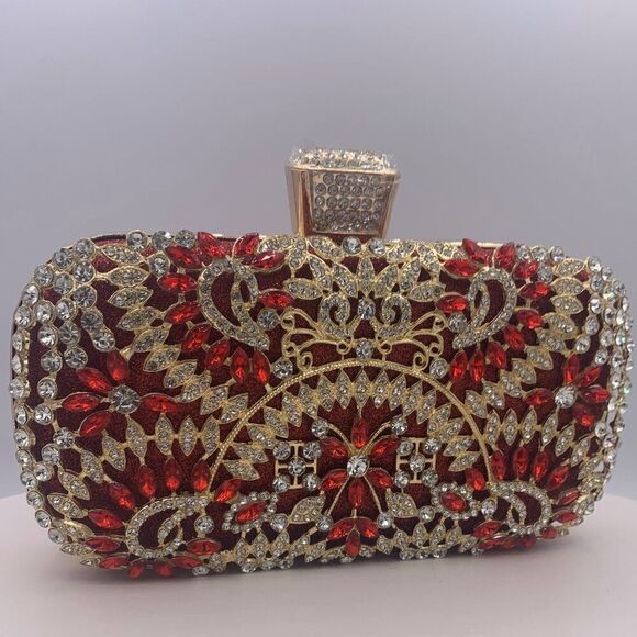 Earring, NWOT, solid 925 sterling, large lab ruby, articulated 1&1/2 in. drop, - Picture 12 of 17